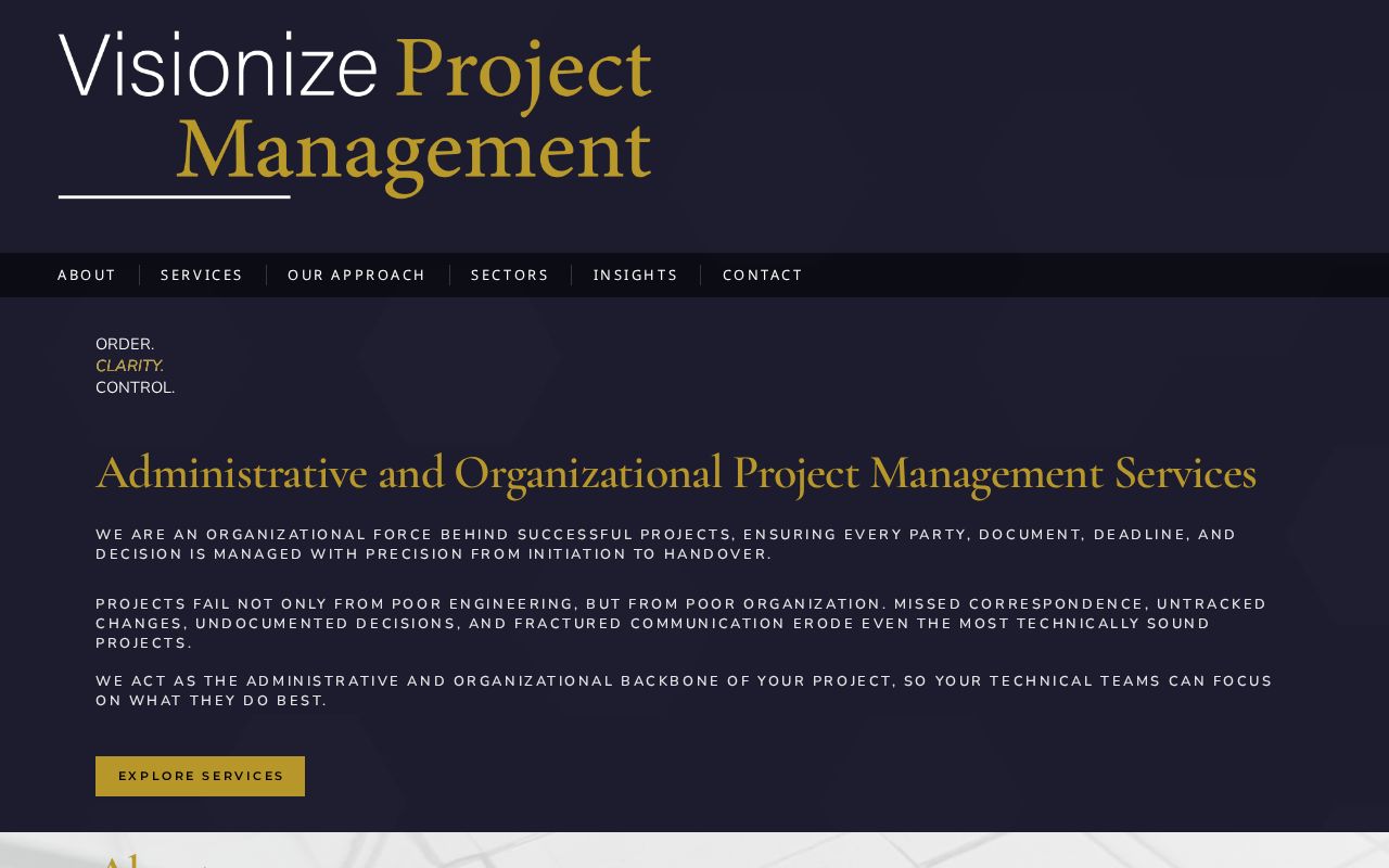 Visionize Project Management